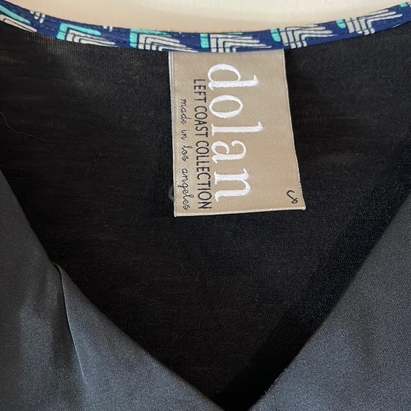 Anthropologie Dolan Left Coast Lokoya Tucked Tunic Sz. Small in Black - Picture 13 of 16